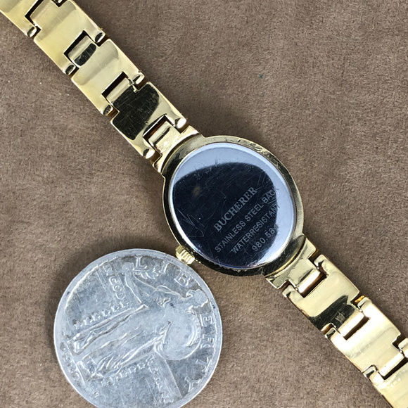 Elegant Vintage Bucherer Swiss Watch with Crystals - Picture 5 of 7